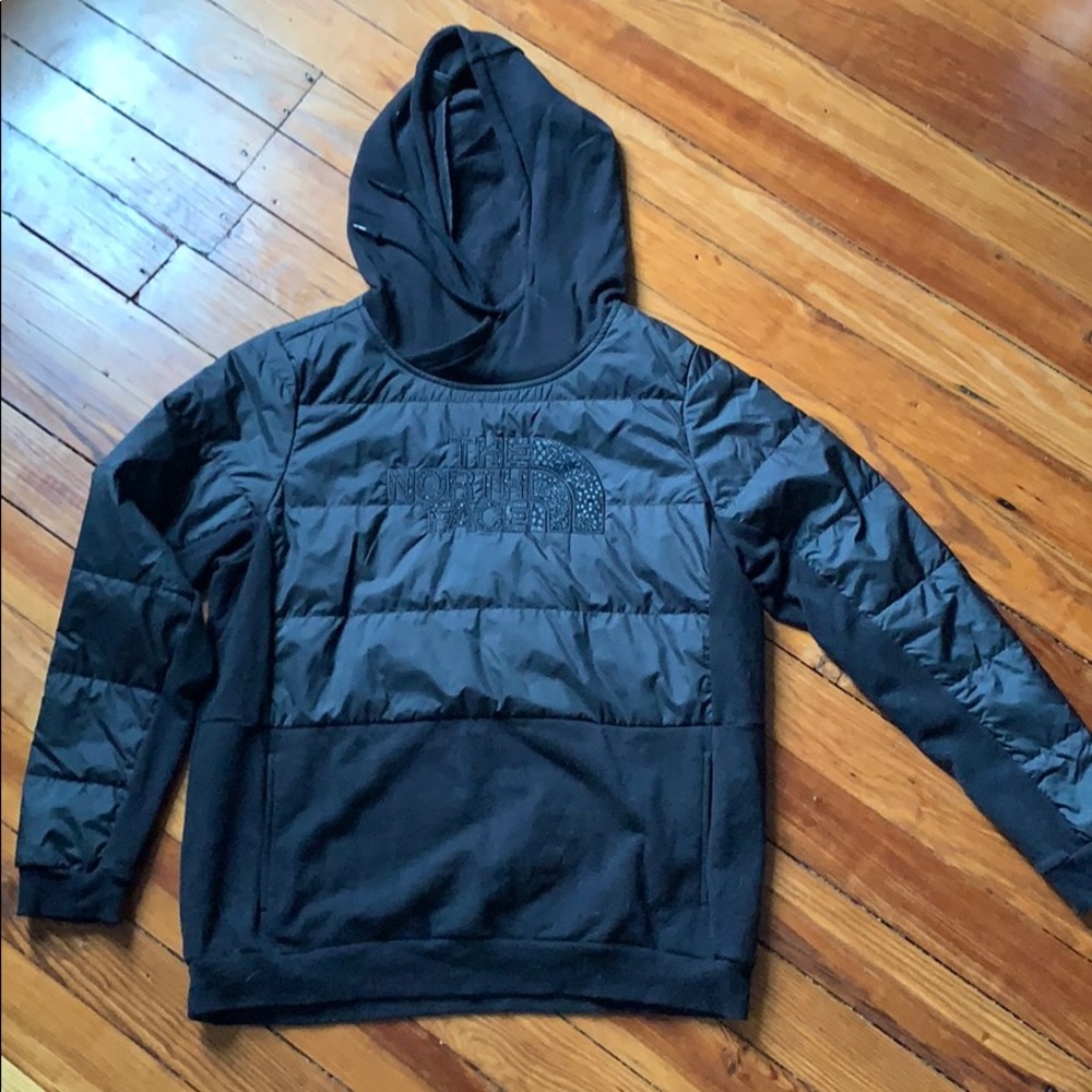 North face hoodie insulated size L
